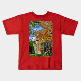 Nassau Hall, Princeton University Kids T-Shirt